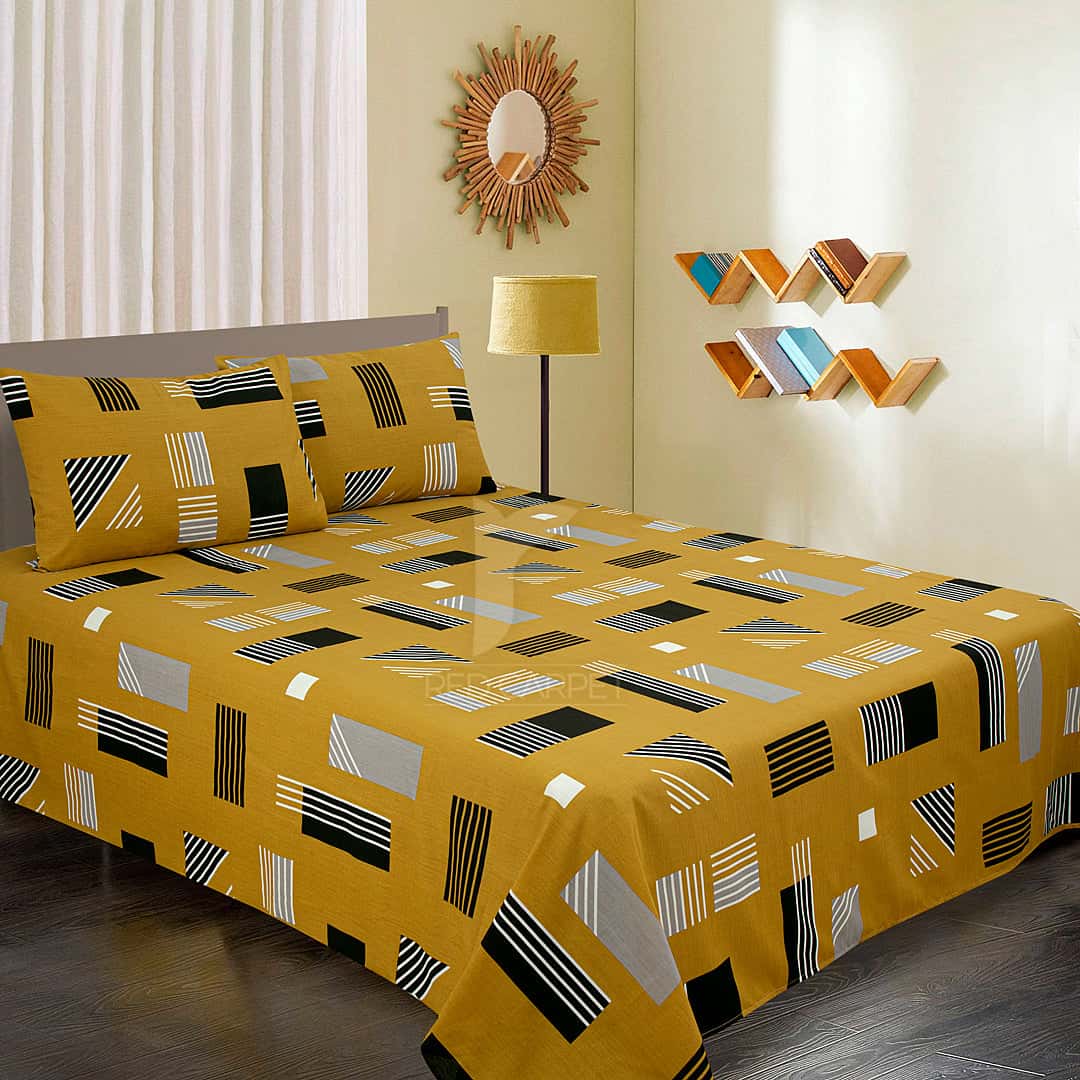 Luxury Cotton bedsheet (2403-1)
